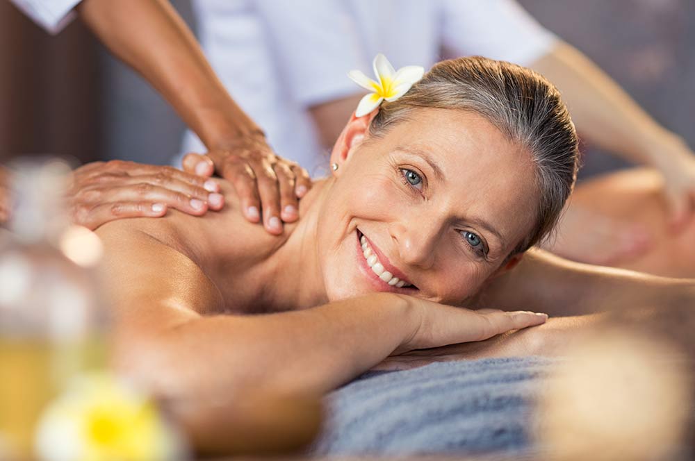 Spa therapy Back Massage