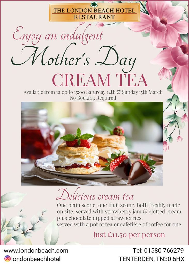 Mother's Day Cream Tea