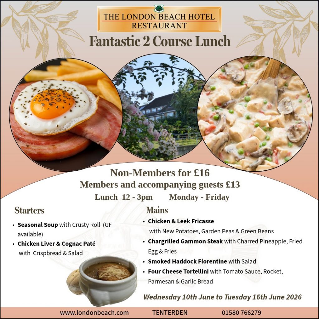 2 course lunch